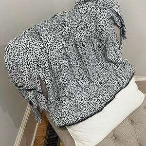 Label of Love boutique off the shoulder top